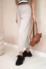 Trousers with pockets Summer Punto dark beige