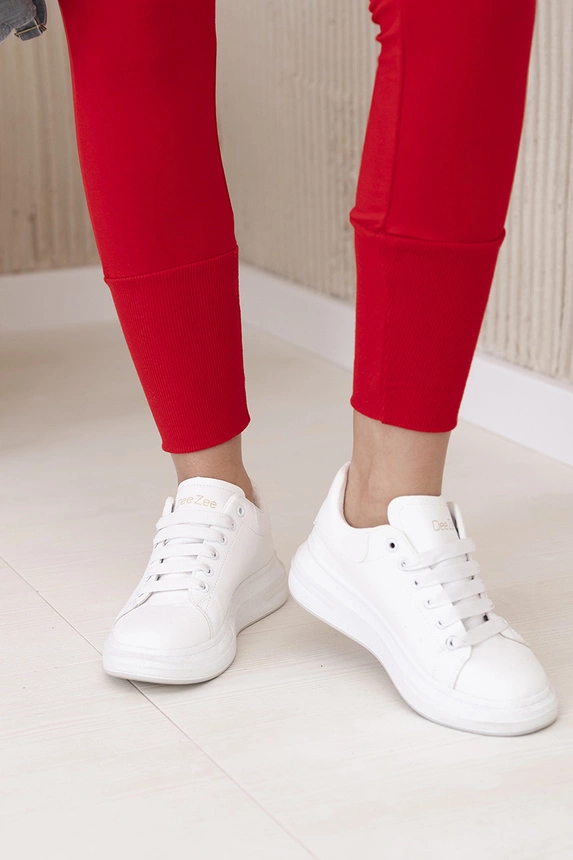 Set with wide cuffs red