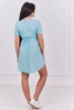 Dotted dress mint