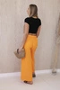 Hose mit breitem Bund orange