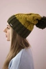 Cap with fleece Paris K212 kiwi+khaki