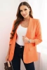 Damenjacke ohne Verschluss mit Futter S/M orange