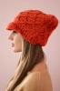 Cap with fleece Roma Bis K235 foxy
