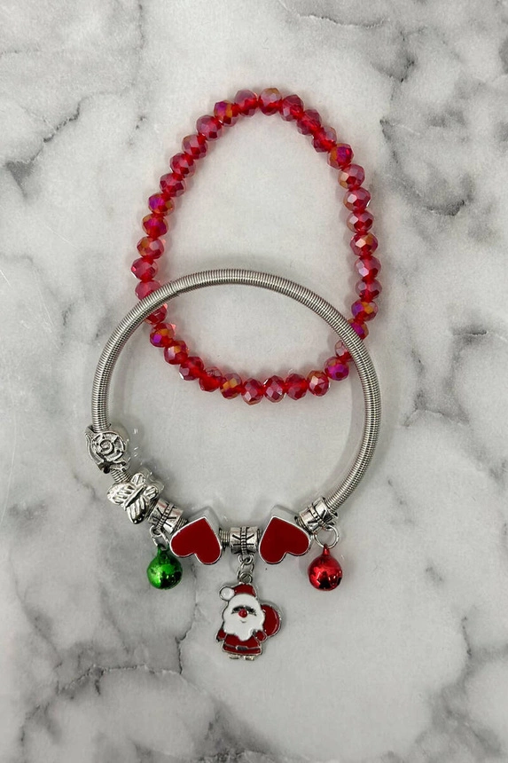 Christmas Bracelet SL433-77 Santa Claus with a sack