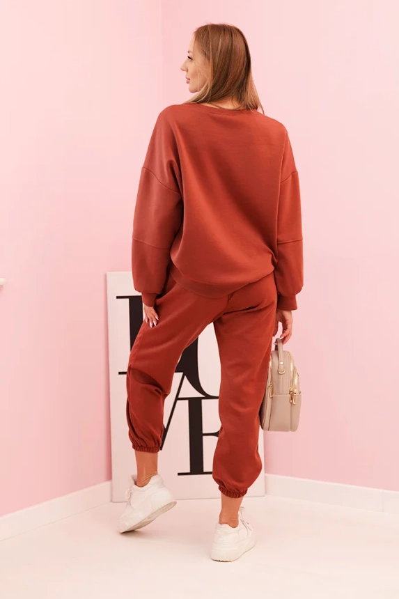 Set Hoodie + Hose Butter Orange