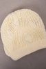 Women's cap Uliana K408 dark ecru