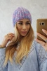 Damenmütze Cina K259 lila