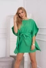 Платье с крыльями Oversize ярко зеленый