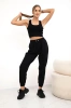 Set of top+pants black