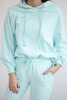 Sweatshirt-Set mit Kapuze in mint