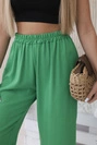 Wide-leg trousers green