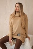 Turtleneck sweater  light camel