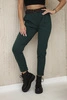 Punto Milano Winter trousers with belt dark green