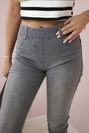 Graphite denim pants