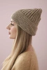 Cap thin Grace K211 dark beige