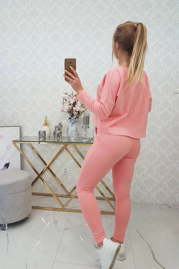 Set mit übergroßer Bluse Morchel