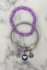 Bracelet SL519-85 violet