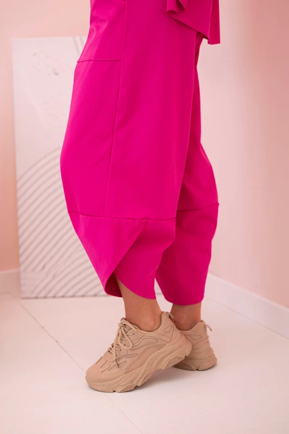 Set of new punto sweatshirt pants fuchsia