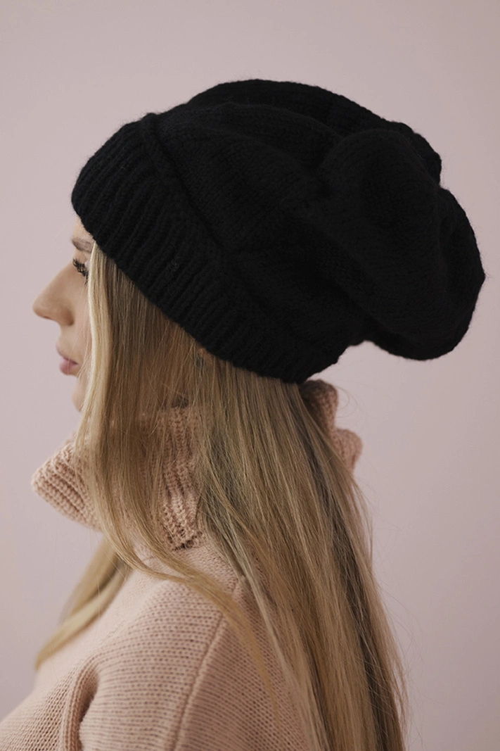 Ingrid Damenmütze K371 schwarz