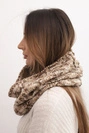Damen Schal weich winterlich KN25 camel
