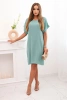 Kleid mit Taschen dunkles Mint