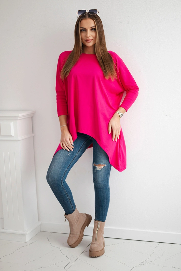 Didelio dydžio palaidinė fuksijų spalvos