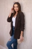 Bunda s klopou elegantní mocca
