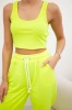 Set of top+pants yellow neon
