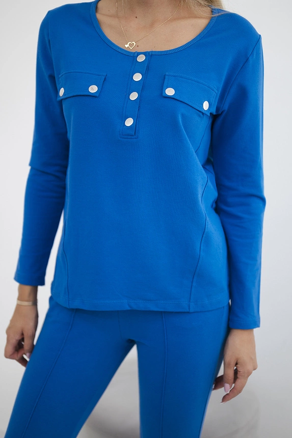 Schnapphalsset kornblumenblau