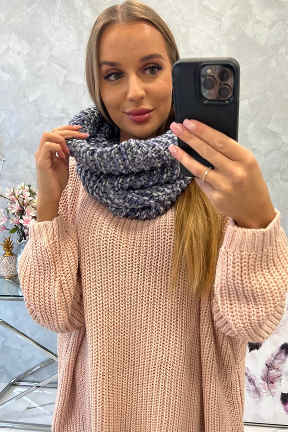 KN16 Lila Snood für Frauen