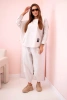 Set der neuen Punto Sweatshirt-Hose beige