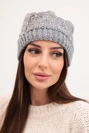 Women's cap Amira K359 light gray