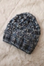 Čapica s fleece Melisa K241 námornícka modrá+modrá