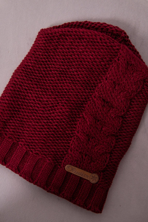 Cap with fleece Ula K271 gray