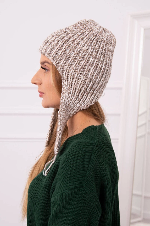 Women's long eared cap Jana K314 beige