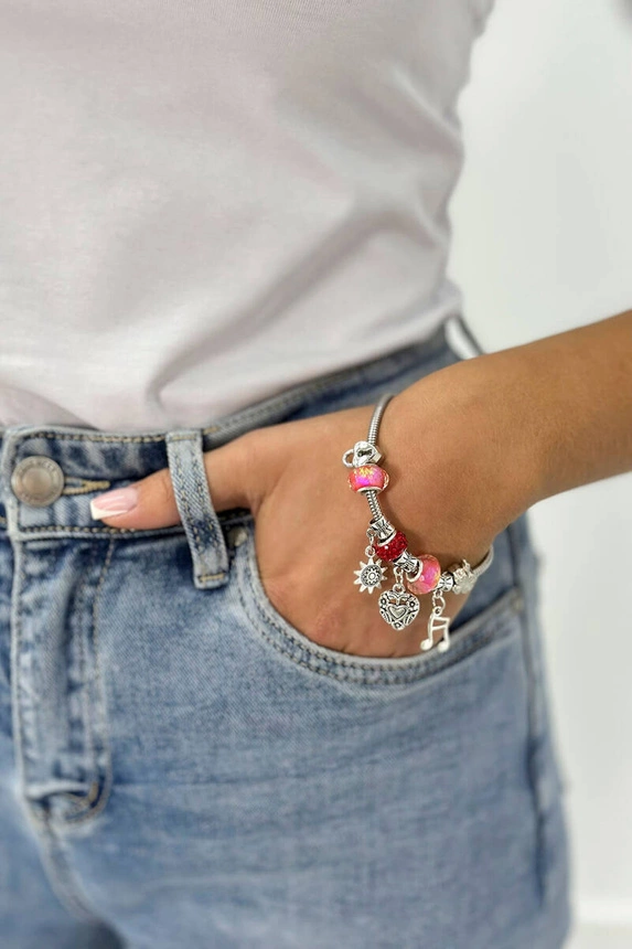 Armband SL433-48 rot