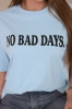 Bavlnená blúzka No Bad Days modrý