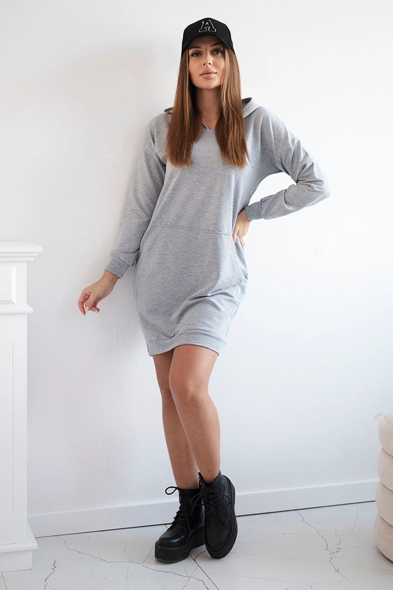 Hooded dress gray