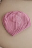 Women's winter hat with wool and embellishment with studs K480 light purple