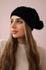 Cap with fleece Milano K203 black