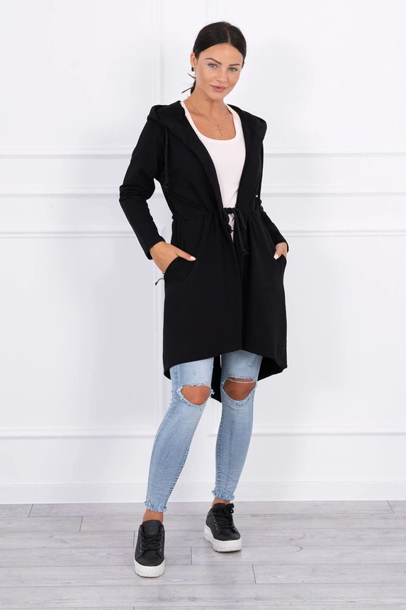 Coatee with longer back black