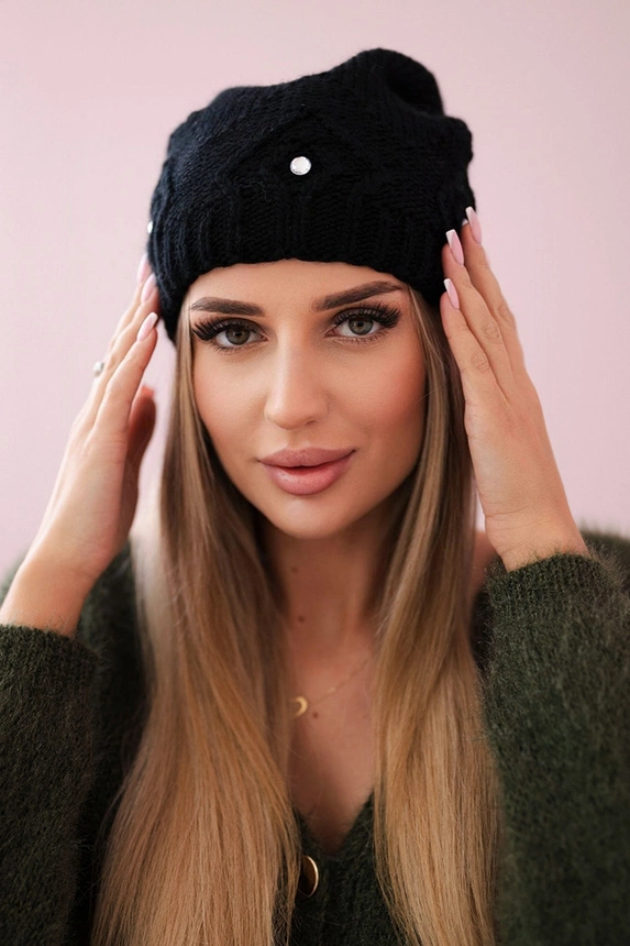 Ramona Damenmütze K383 schwarz