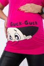 Těhotenská halenka Guck fuchsiová