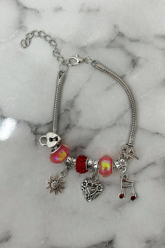 Bracelet SL433-48 red