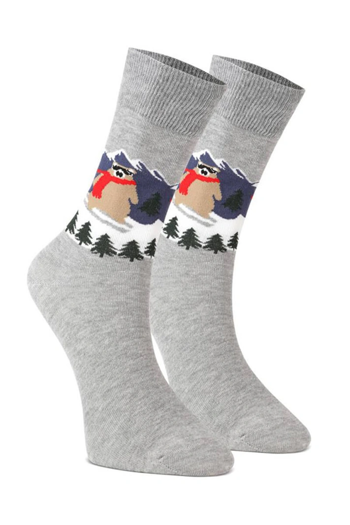 Unisex christmas socks for a gift – set of 3 pairs mix of colors