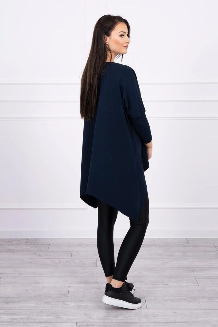 Darling margaspalvė margaspalvė tunika tamsiai mėlyna S/M - L/XL