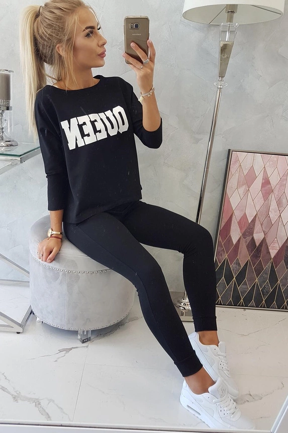 Sada s potiskem Queen black