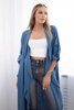 Linen cape denim