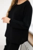 Crew neck sweater black