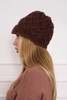 Roma Bis vilnonė kepurė K235 brown